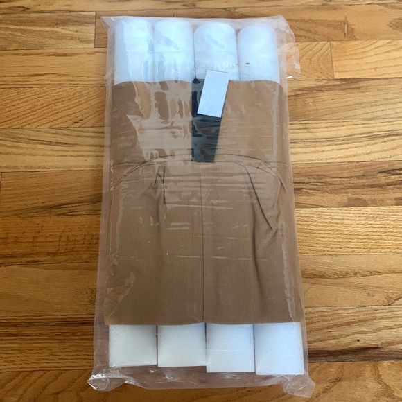 Door draft protector set with tan/brown covers - Picture 3 of 4